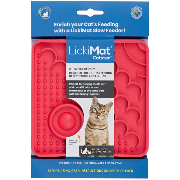 LickiMat Catster – Alfombra de lamer para gatos
