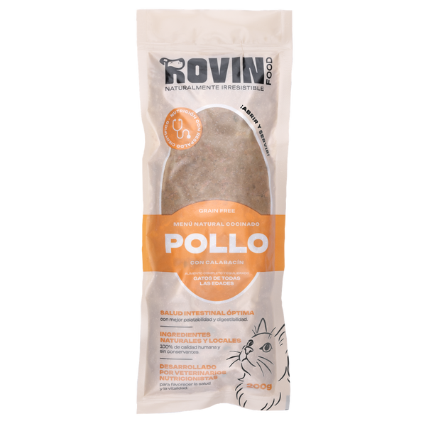 Menú Pollo - Gatos