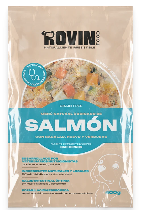 Menú Salmón - Cachorros