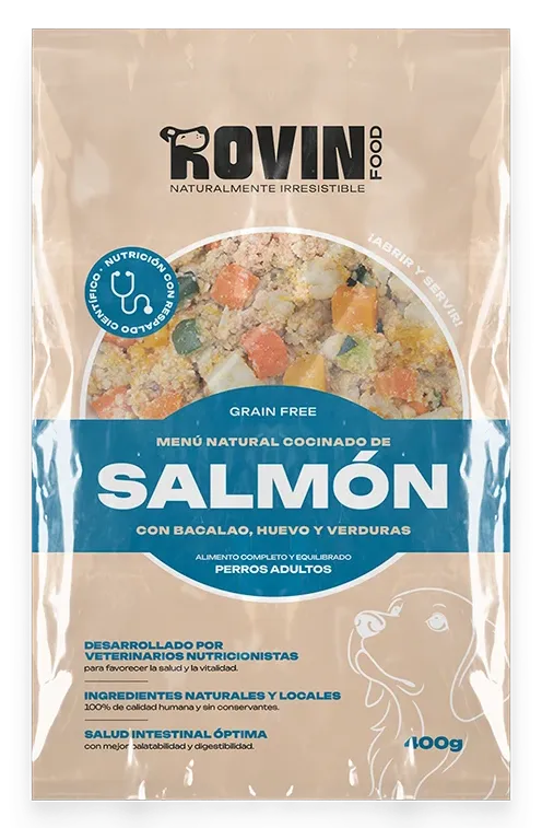 Menú Salmón - Perros