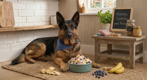 Cómo hacer helados caseros para perros