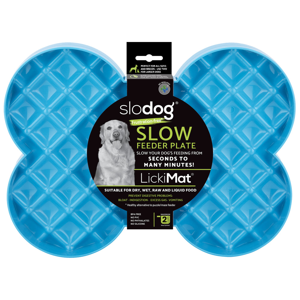 LickiMat Slodog - Comedero lento multiuso para perros