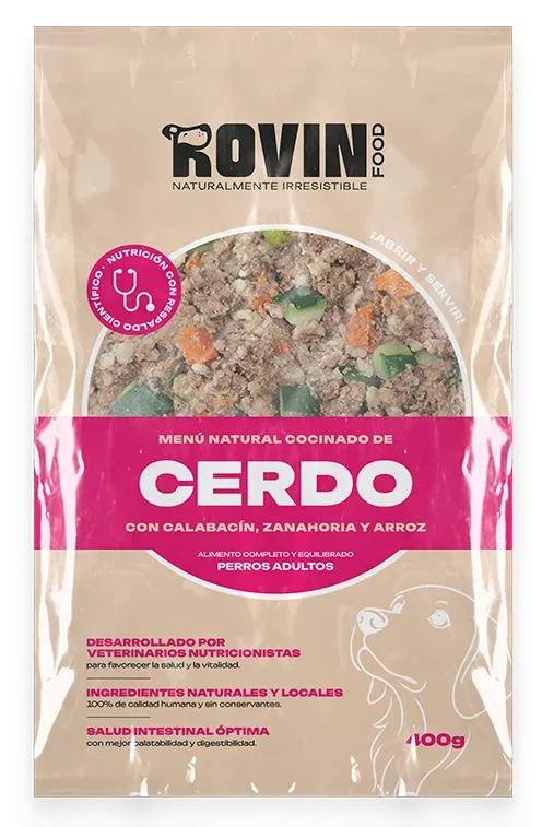 Menú Cerdo - Perros