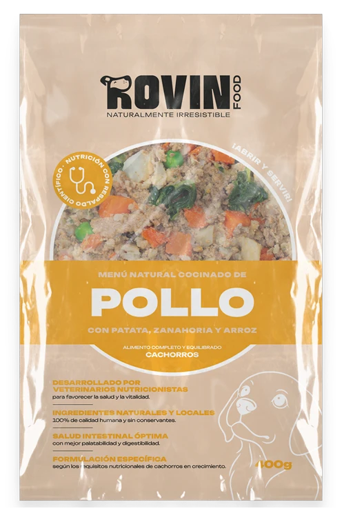 Menú Pollo - Cachorros