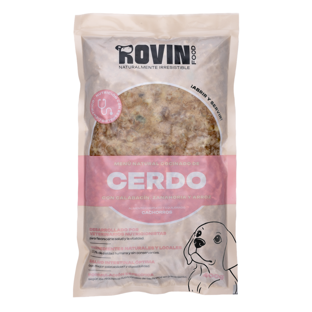 Menú Cerdo - Cachorros