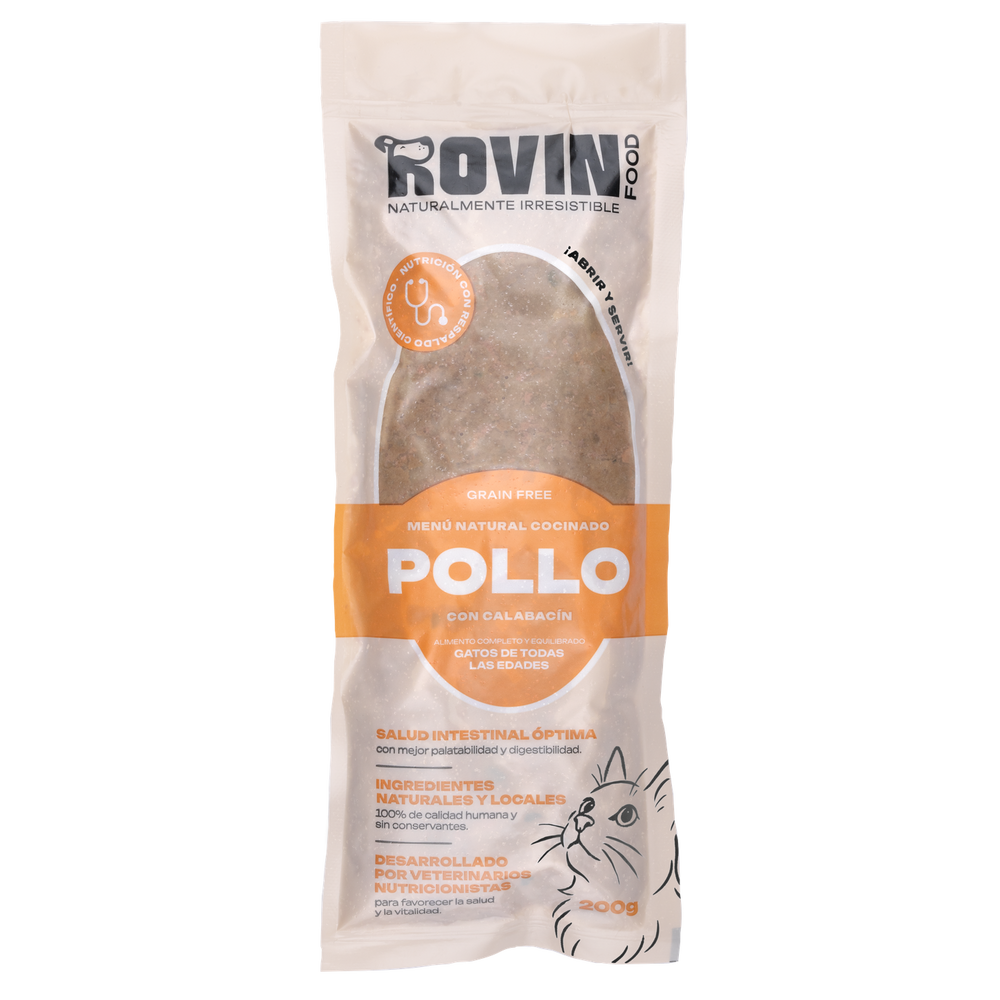 Menú Pollo - Gatos