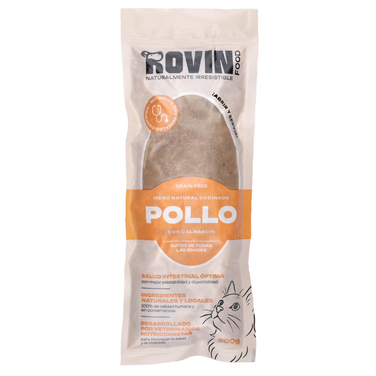 Menú Pollo - Gatos
