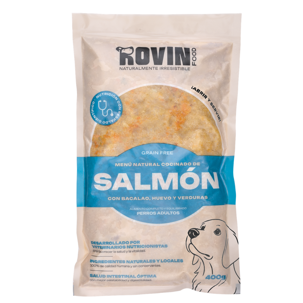 Menú Salmón - Perros