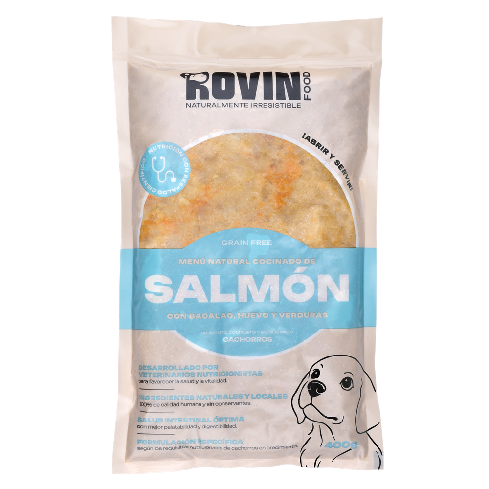Menú Salmón - Cachorros