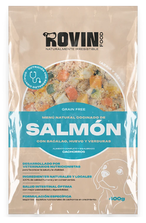 Menú Salmón - Cachorros