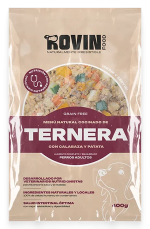 Menú Ternera - Perros