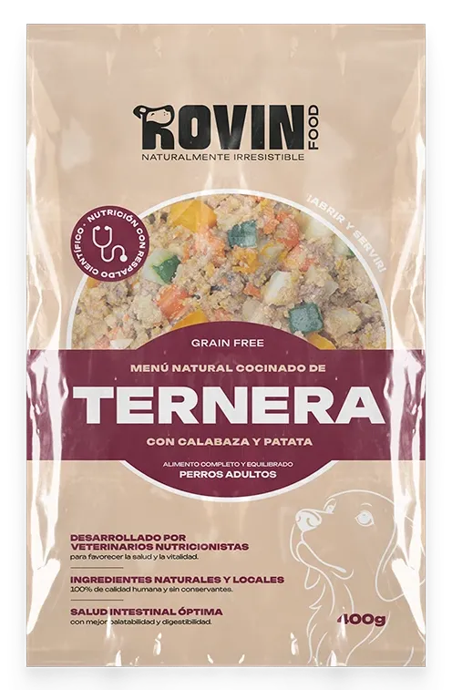 Menú Ternera - Perros