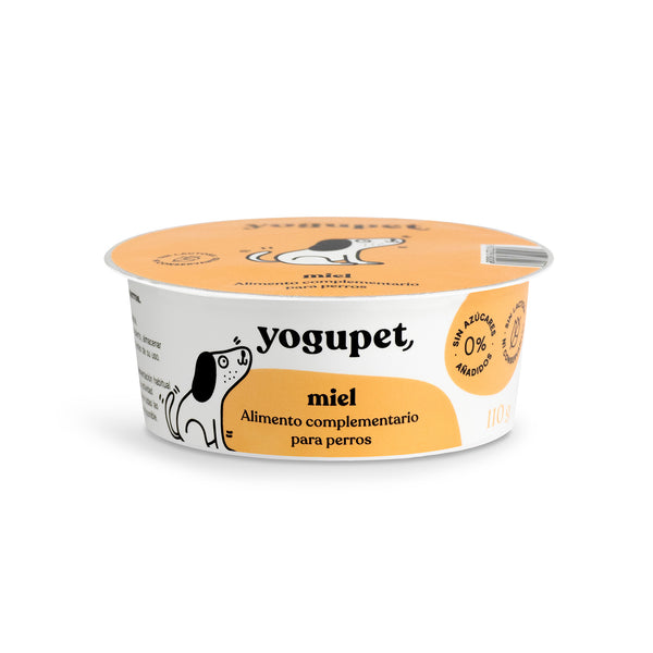 Yogur natural con Miel para perros - Yogupet